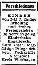 HNA 1950 05 24 Gesuch kinderheim Engebrecht