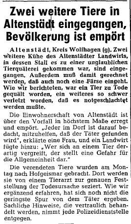 HNA 1966 07 05 Tierquaelerei