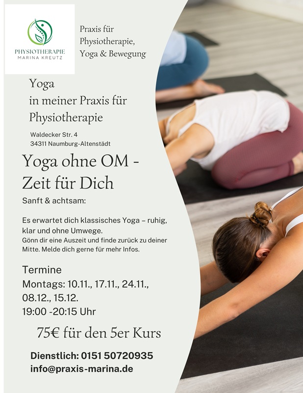 Praxis Kreuz Yoga