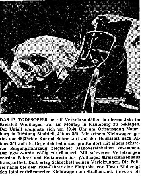 HNA 1972 09 27 Schreckert Verkehsrunfall