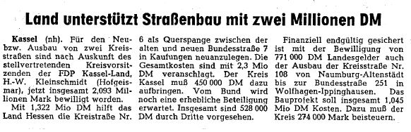 HNA 1976 09 21 Strassenbau