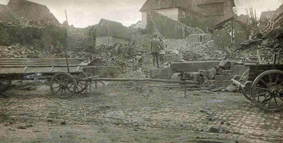 Rittersabgebrannt Gasthaus