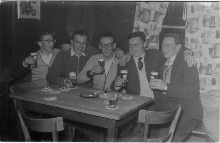 Gaststatte Schlutz Silvester 1957