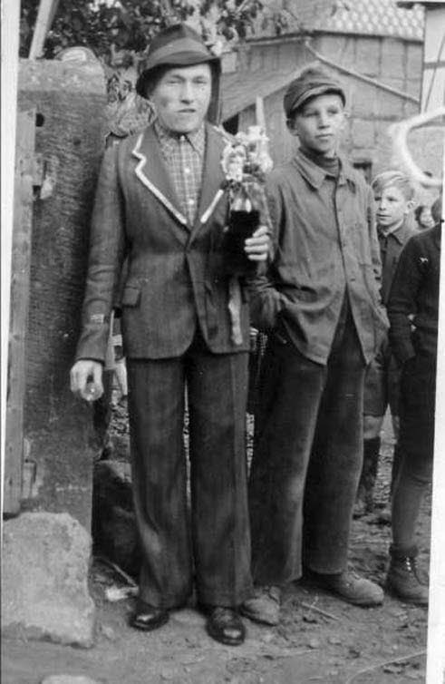 db Kirmes1953 Helmut Ritter Georg Raabe u Helmut Gebert neu1