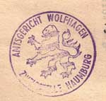 Amtsgericht Wolfhagen Naumburg 1952