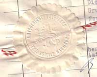 Amtsgericht Wolfhagen Naumburg Siegel 1955