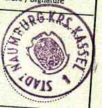 Gemeinde Naumburg 1990