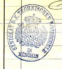 T.H Munchen Syntikat 1911